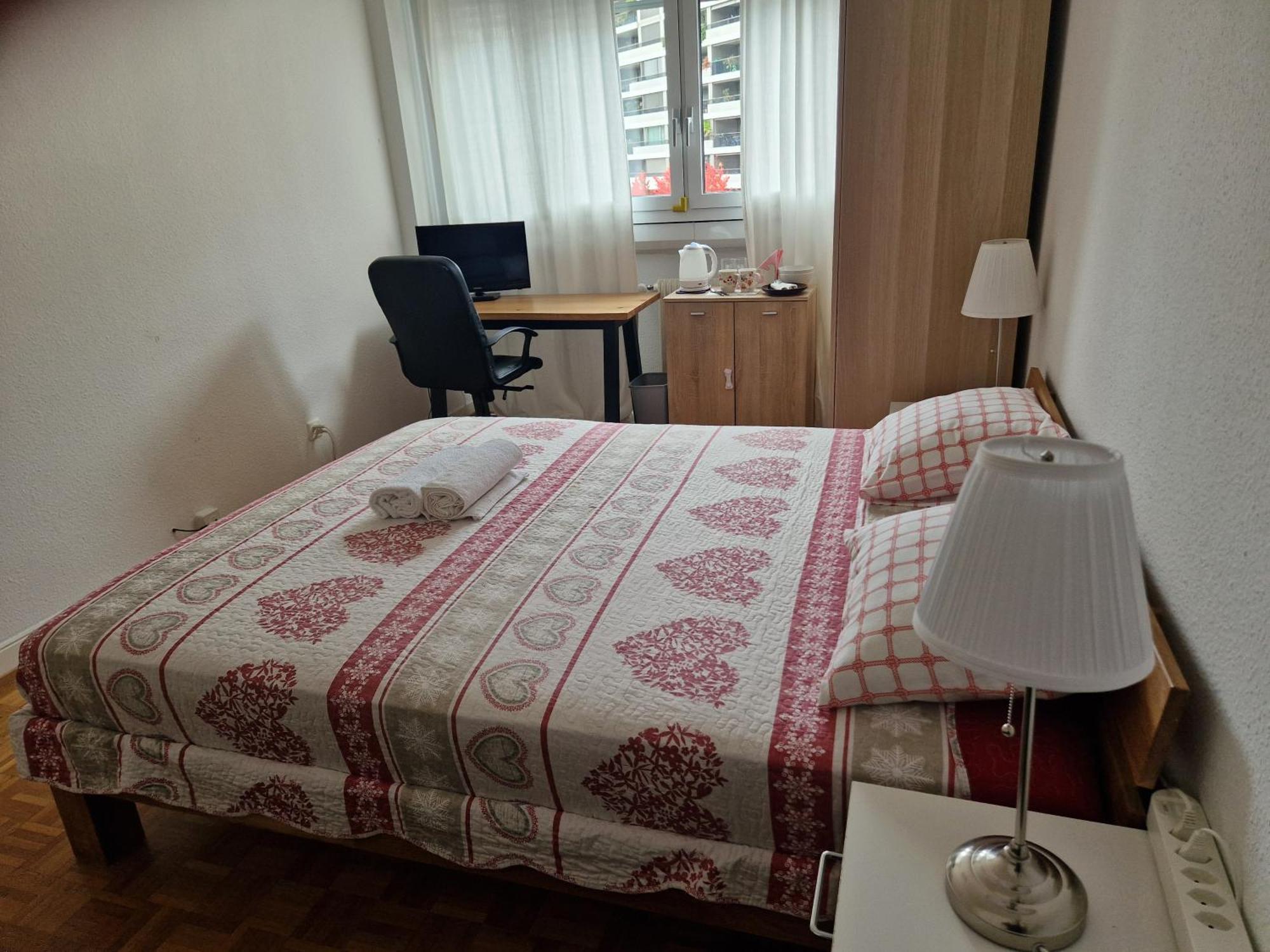 Room In Shared Apartment Женева Екстериор снимка