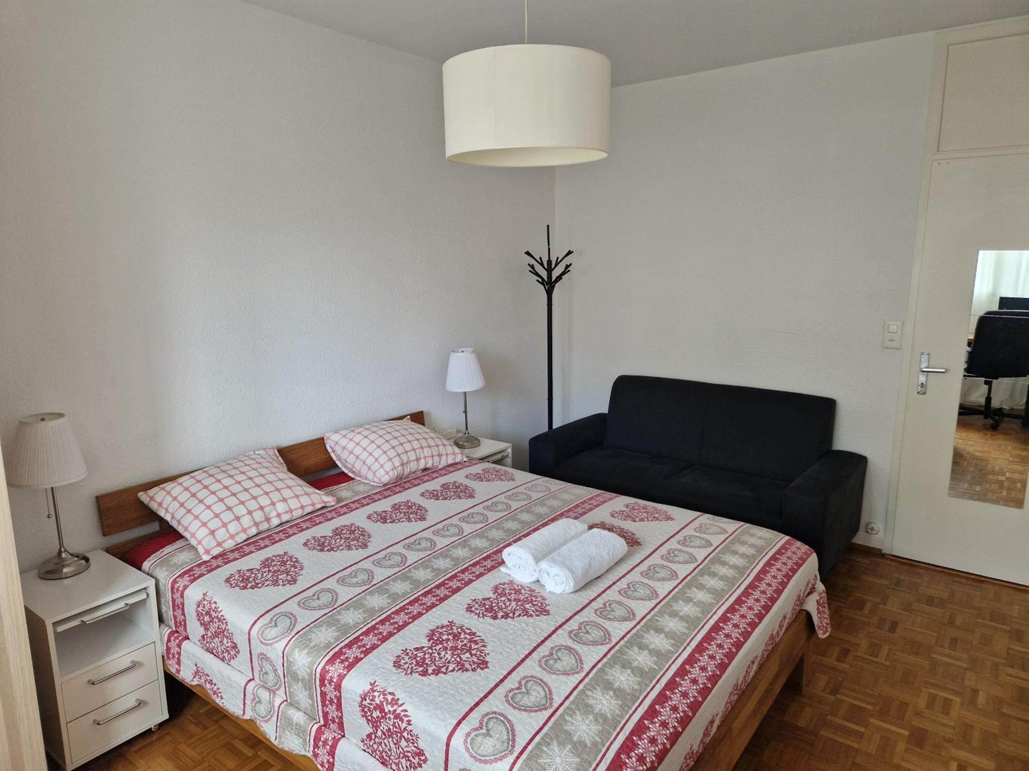Room In Shared Apartment Женева Екстериор снимка